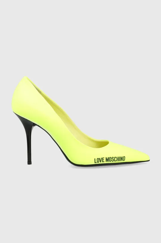 κίτρινο Γόβες παπούτσια Love Moschino Scarpad Spillo 95 Γυναικεία
