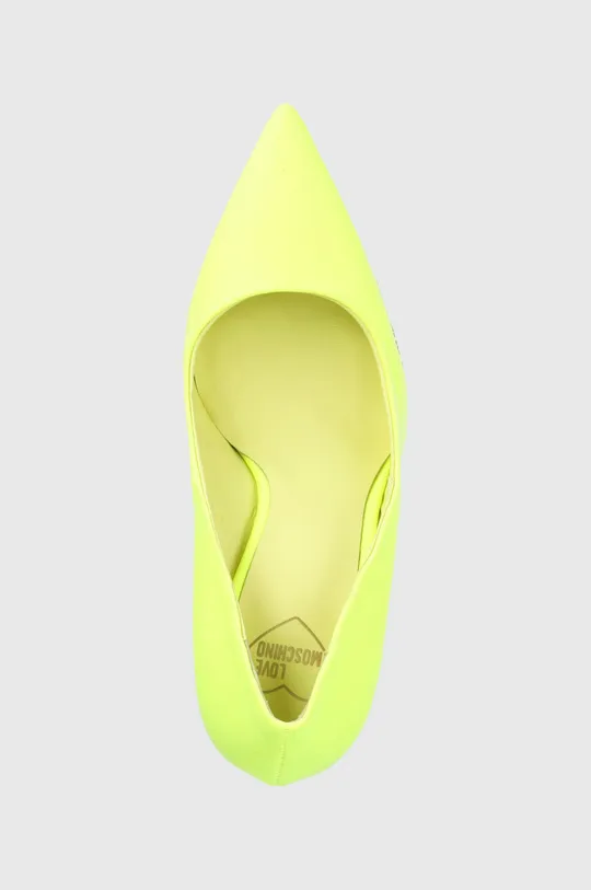 κίτρινο Γόβες παπούτσια Love Moschino Scarpad Spillo 95