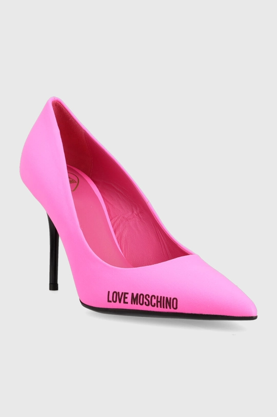 Štikle Love Moschino Scarpad Spillo 95 roza