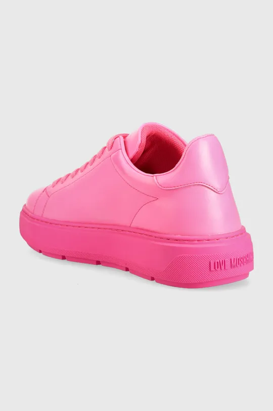 Δερμάτινα αθλητικά παπούτσια Love Moschino Sneakerd Bold 40  Πάνω μέρος: Φυσικό δέρμα Εσωτερικό: Συνθετικό ύφασμα, Υφαντικό υλικό Σόλα: Συνθετικό ύφασμα