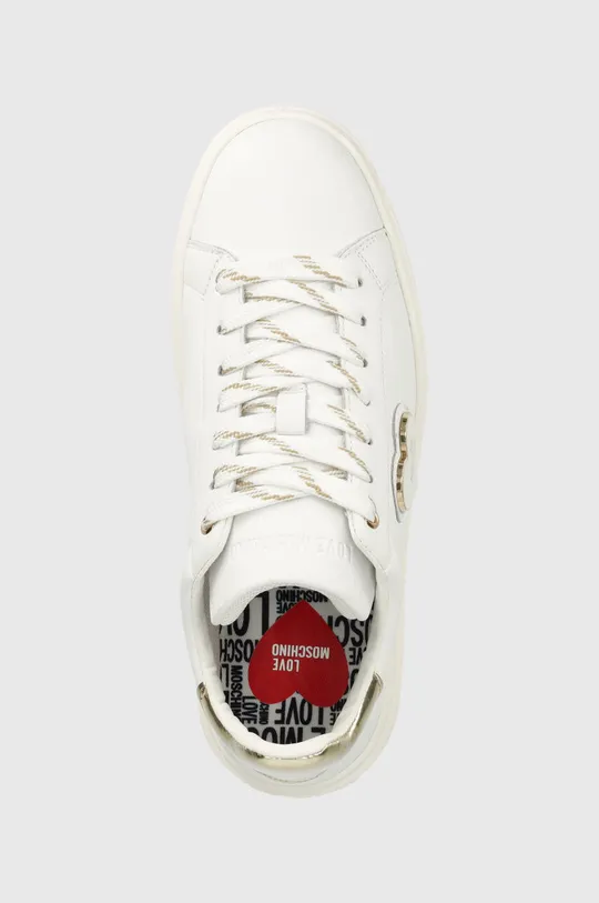 белый Кожаные кроссовки Love Moschino Sneakerd Bold 40