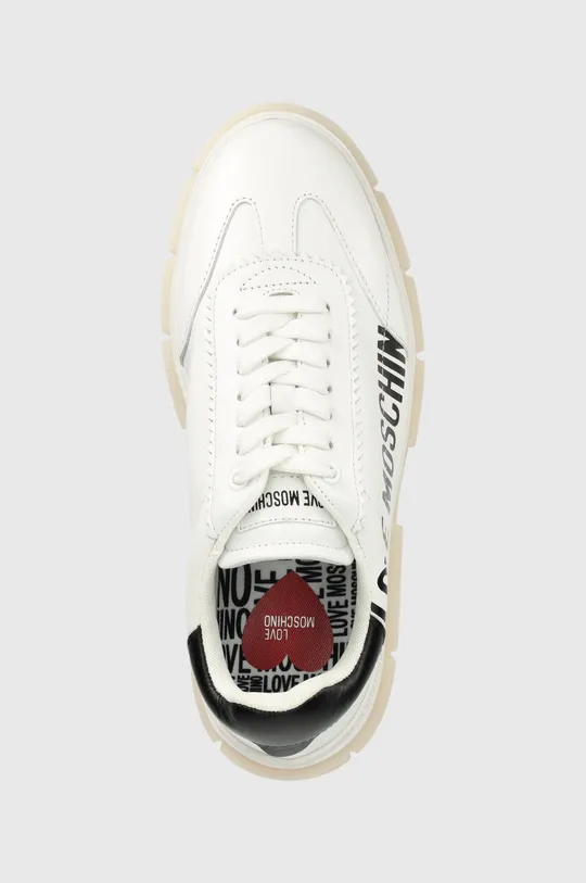 білий Шкіряні кросівки Love Moschino Sneakerd Belove 65