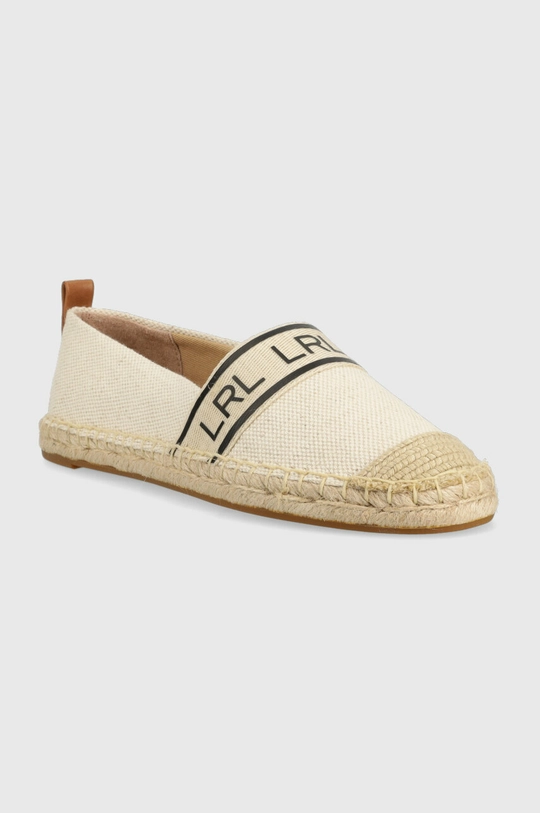 Espadrilky Lauren Ralph Lauren Caylee III béžová