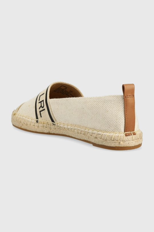 Espadrile Lauren Ralph Lauren Caylee III  Zunanjost: Tekstilni material, Naravno usnje Notranjost: Sintetični material, Tekstilni material Podplat: Sintetični material