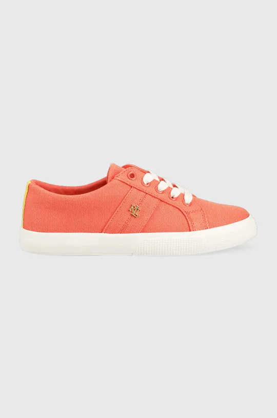 πορτοκαλί Πάνινα παπούτσια Lauren Ralph Lauren Janson Ii Γυναικεία