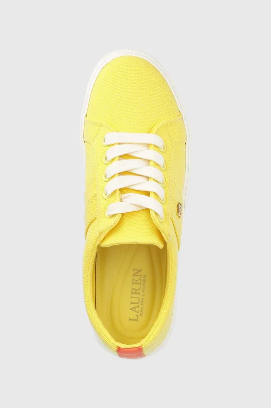 giallo Lauren Ralph Lauren scarpe da ginnastica 802891459002