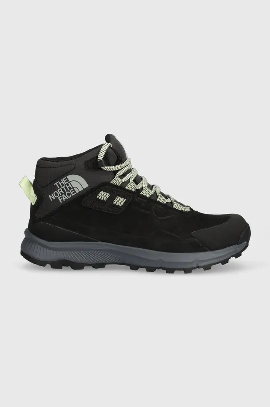 fekete The North Face cipő Cragstone Leather Mid WP Női