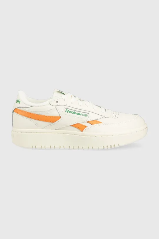 beżowy Reebok Classic sneakersy skórzane Club C Double Reven Damski