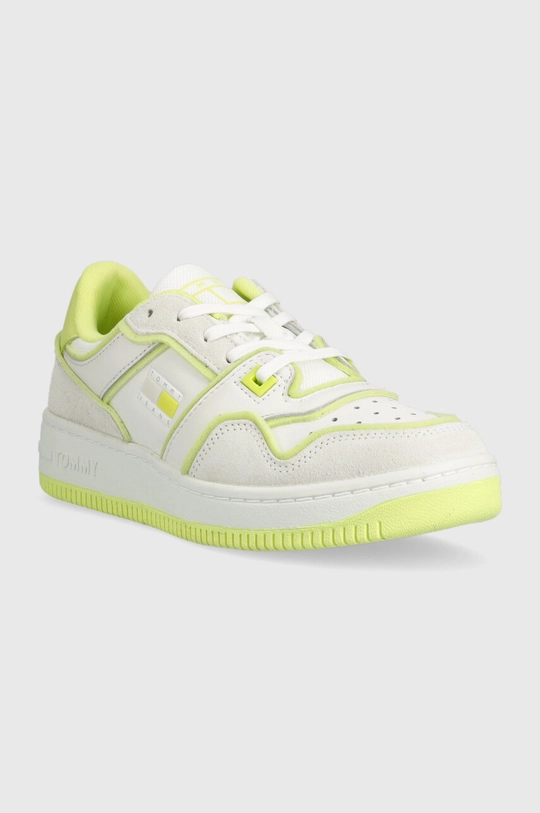 Tenisice Tommy Jeans DECON BASKET LOW CUT bijela