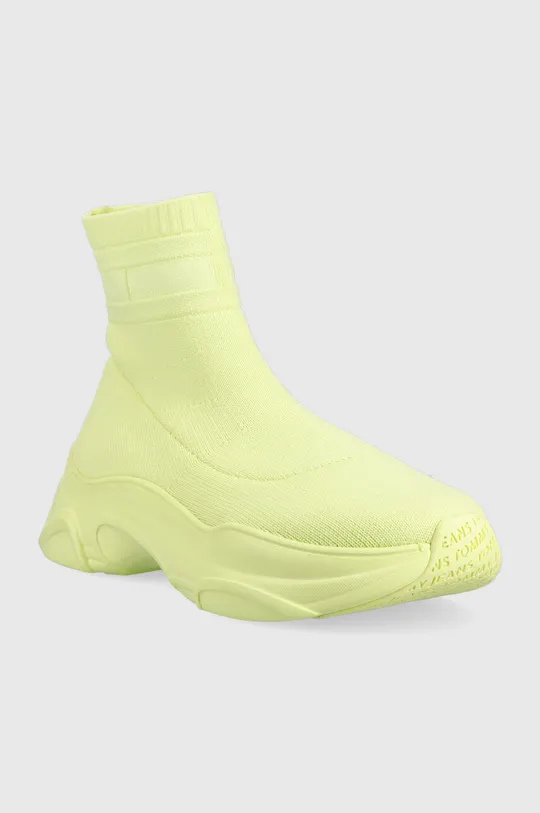 Tommy Jeans sportcipő SOCK BOOT MONOCOLOR zöld