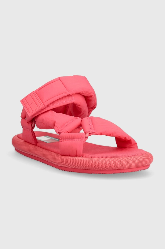 Tommy Jeans sandały POPPY SOFT PADDED różowy