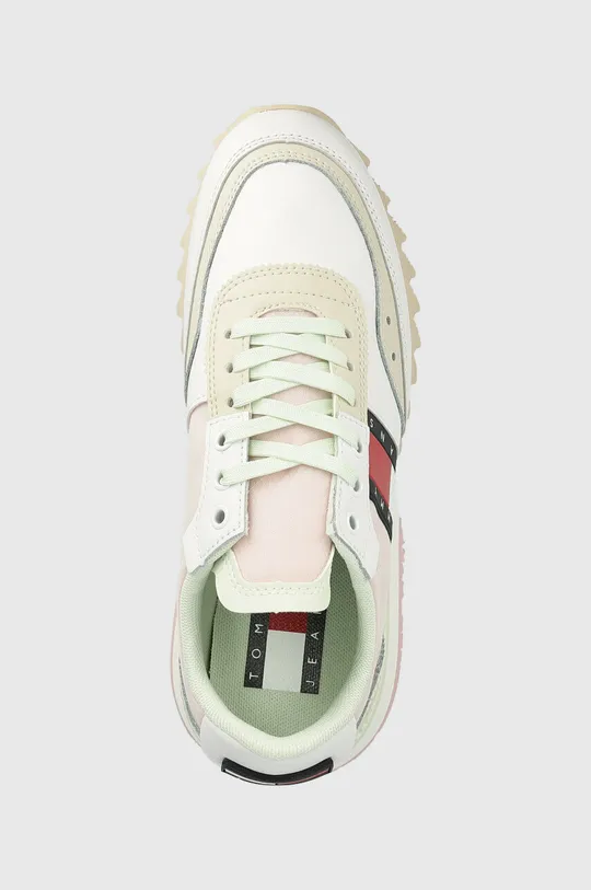beige Tommy Jeans sneakers CLEATED WMN