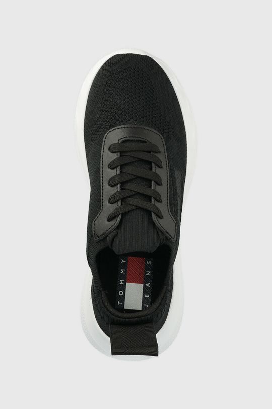 černá Sneakers boty Tommy Jeans FLEXI CONTRAST BRAND