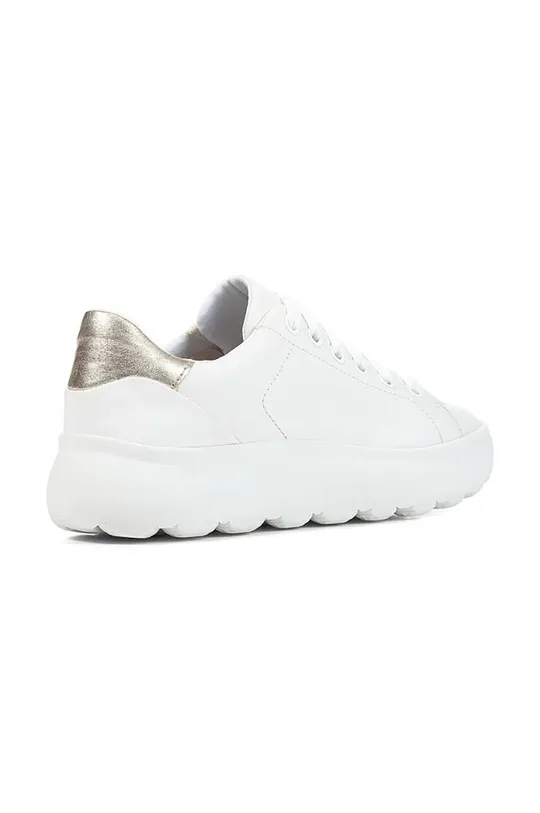 λευκό Δερμάτινα αθλητικά παπούτσια Geox Spherica Ec 4.1