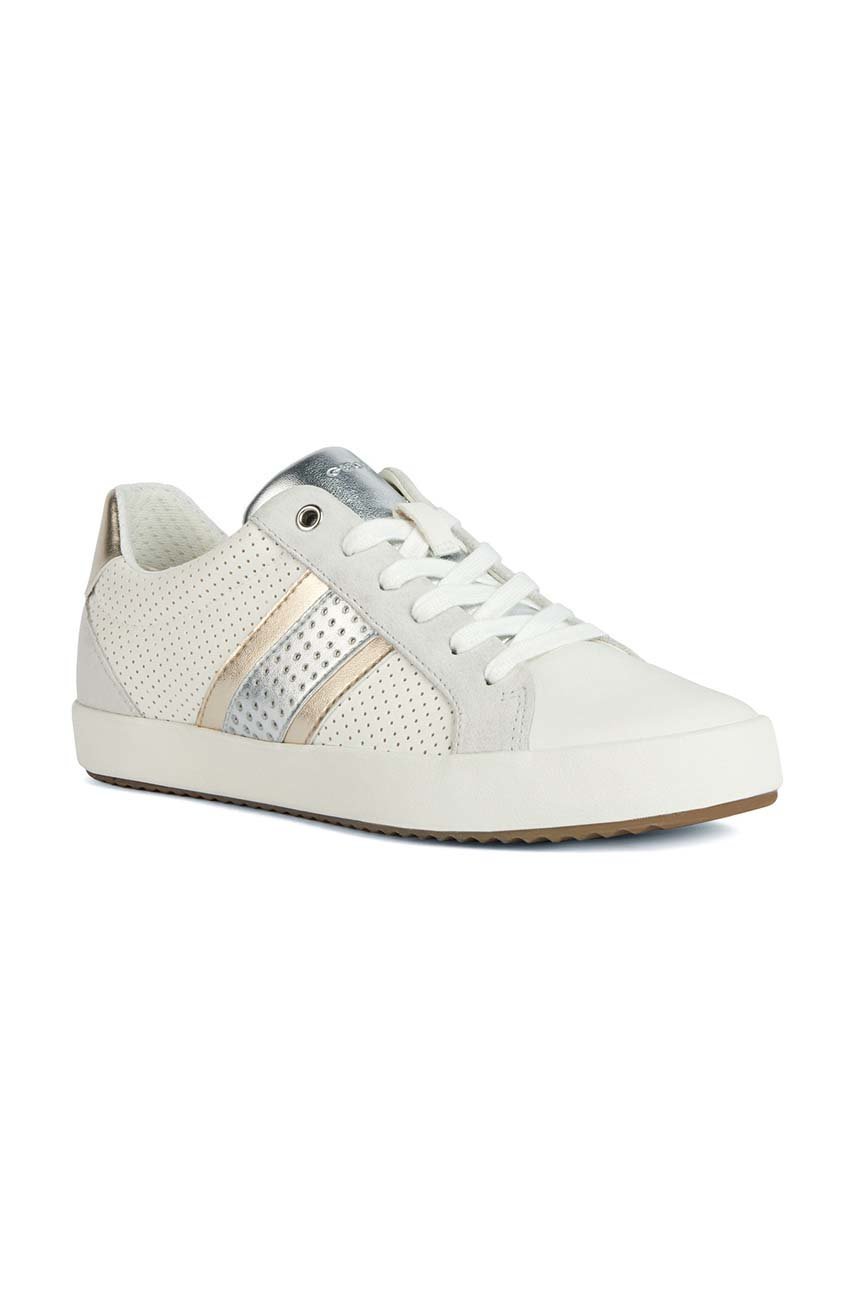 Geox D BLOMIEE Bianco / Argento - Consegna gratuita