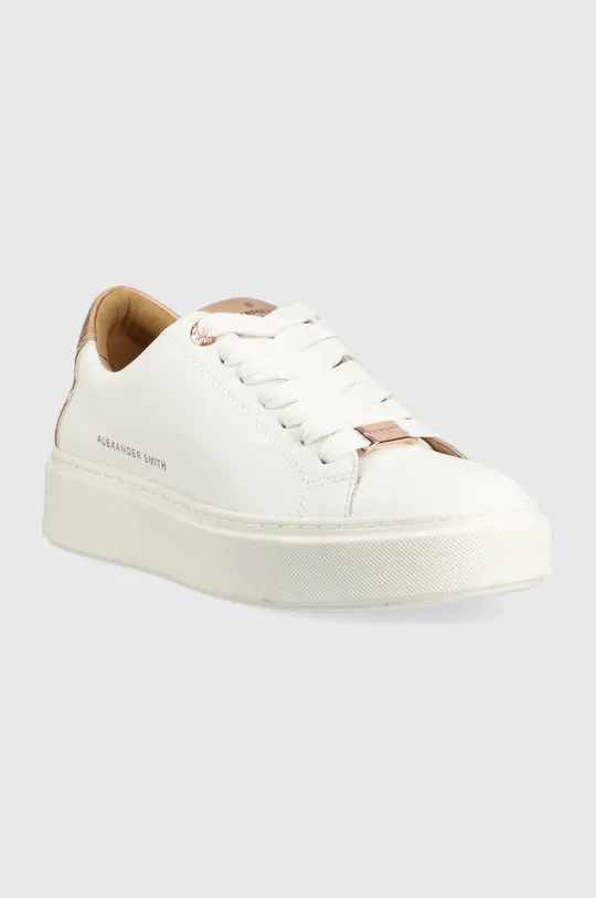 Δερμάτινα αθλητικά παπούτσια Alexander Smith London λευκό