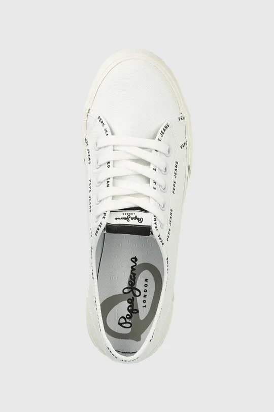 λευκό Πάνινα παπούτσια Pepe Jeans BRADY