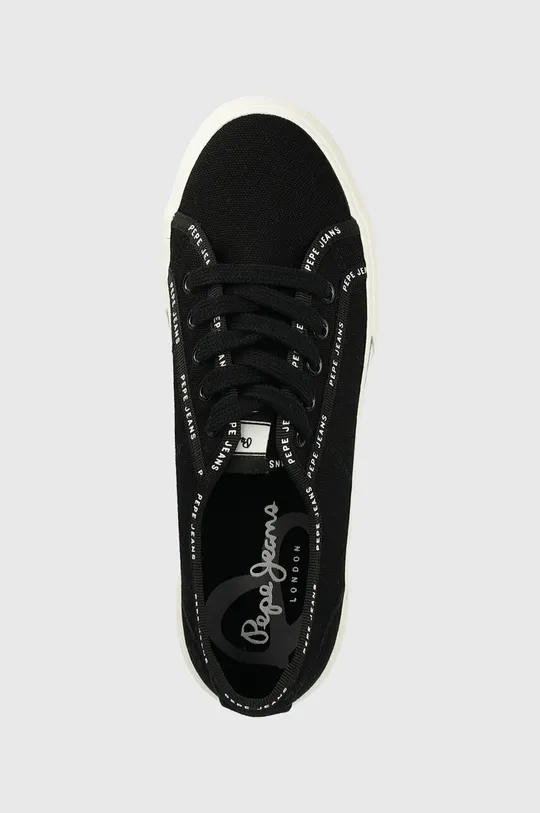 μαύρο Πάνινα παπούτσια Pepe Jeans BRADY