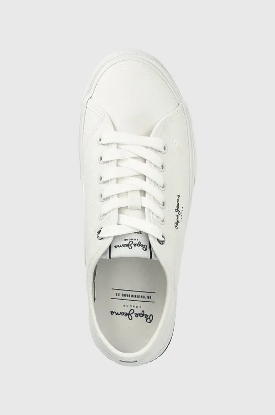 λευκό Πάνινα παπούτσια Pepe Jeans KENTON