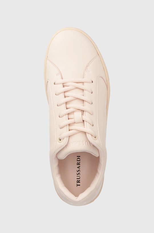 beżowy Trussardi sneakersy Eris