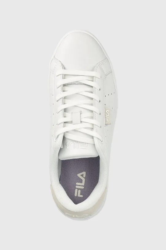 λευκό Δερμάτινα αθλητικά παπούτσια Fila LUSSO
