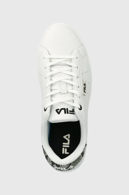 λευκό Δερμάτινα αθλητικά παπούτσια Fila LUSSO