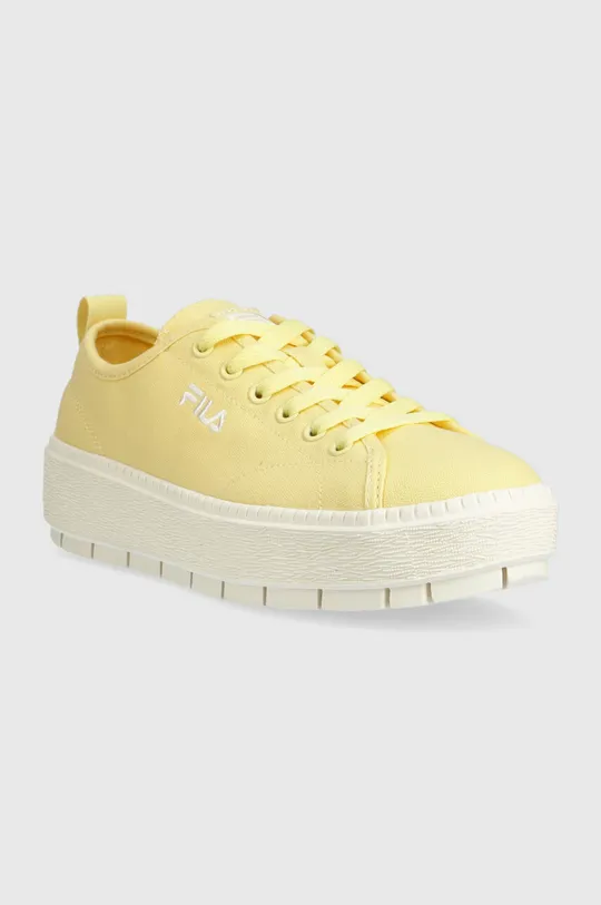 Πάνινα παπούτσια Fila POTENZA κίτρινο
