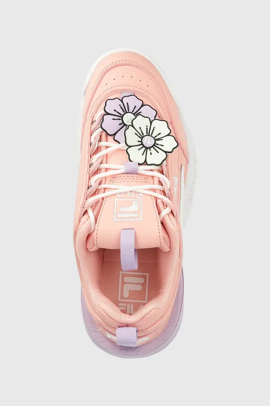 rosa Fila sneakers DISRUPTOR FLOWER