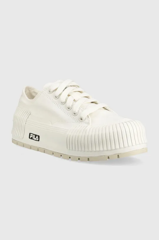 Πάνινα παπούτσια Fila CITYBLOCK PLATFORM λευκό