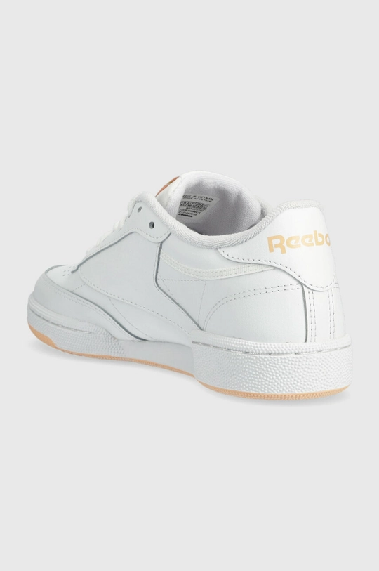 Шкіряні кросівки Reebok Classic CLUB C 85  Халяви: Шкіра з покриттям Внутрішня частина: Текстильний матеріал Підошва: Синтетичний матеріал