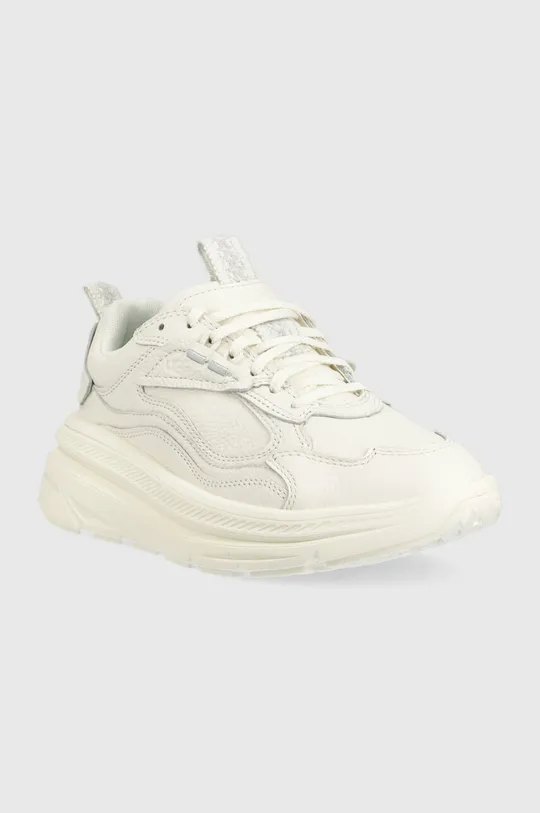 Δερμάτινα αθλητικά παπούτσια UGG Ca1 λευκό