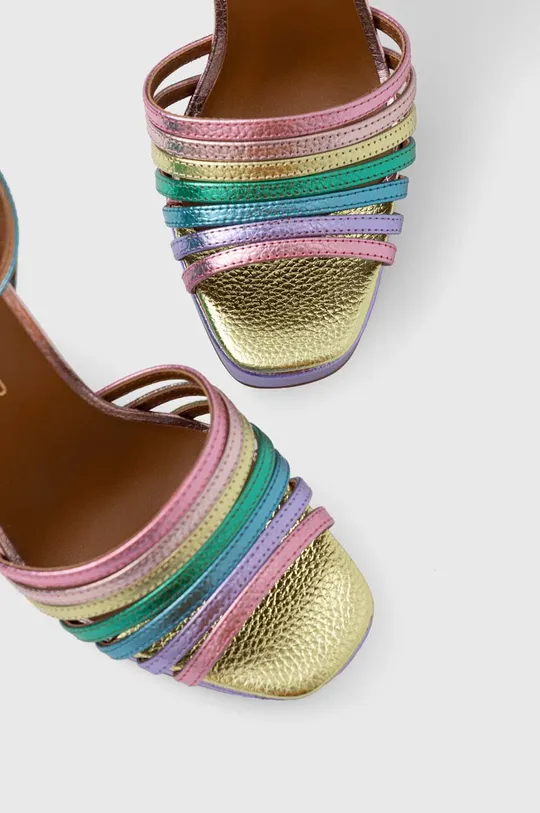 viacfarebná Kožené sandále Kurt Geiger London Pierra