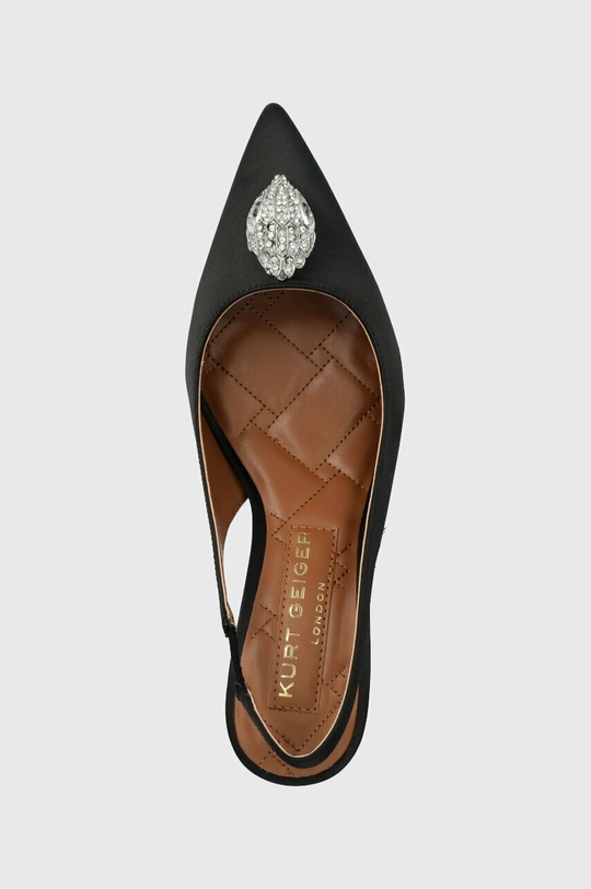 crna Štikle Kurt Geiger London Belgravia Sling Back