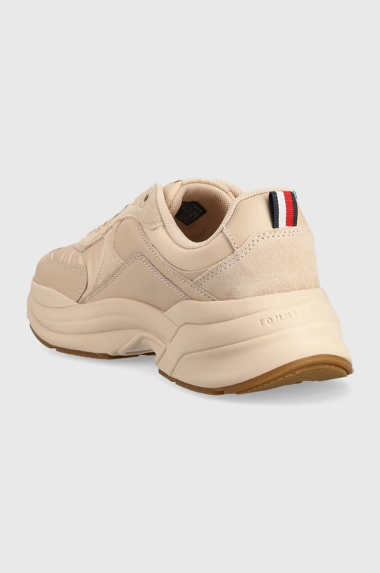 Tommy Hilfiger sneakersy ELEVATED CHUNKY RUNNER Cholewka: Materiał tekstylny, Skóra naturalna, Skóra zamszowa, Wnętrze: Materiał tekstylny, Podeszwa: Materiał syntetyczny