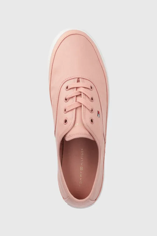 ροζ Πάνινα παπούτσια Tommy Hilfiger ESSENTIAL KESHA LACE SNEAKER