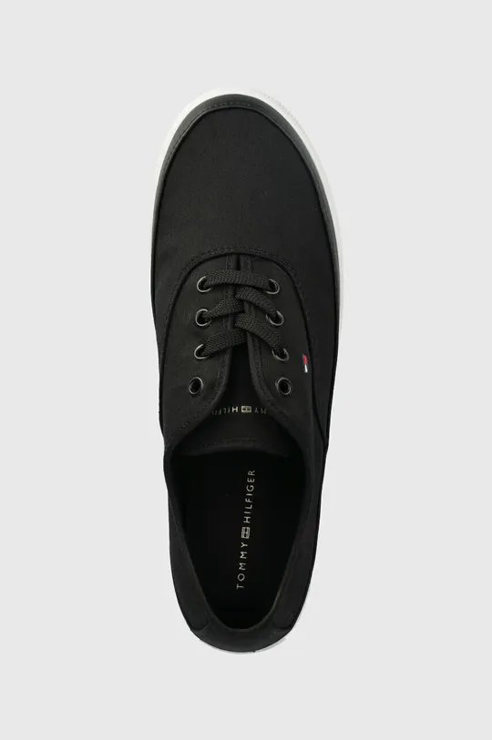 μαύρο Πάνινα παπούτσια Tommy Hilfiger ESSENTIAL KESHA LACE SNEAKER