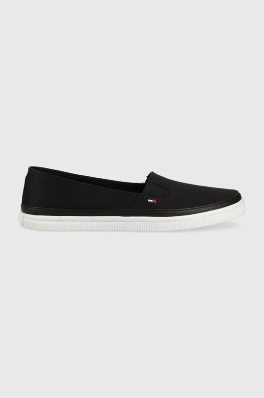 fekete Tommy Hilfiger sportcipő ESSENTIAL KESHA SLIP-ON Női