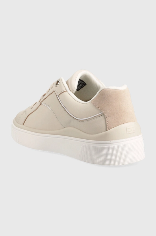 Δερμάτινα αθλητικά παπούτσια Tommy Hilfiger FEMININE COURT SNEAKER  Πάνω μέρος: Φυσικό δέρμα Εσωτερικό: Υφαντικό υλικό Σόλα: Συνθετικό ύφασμα