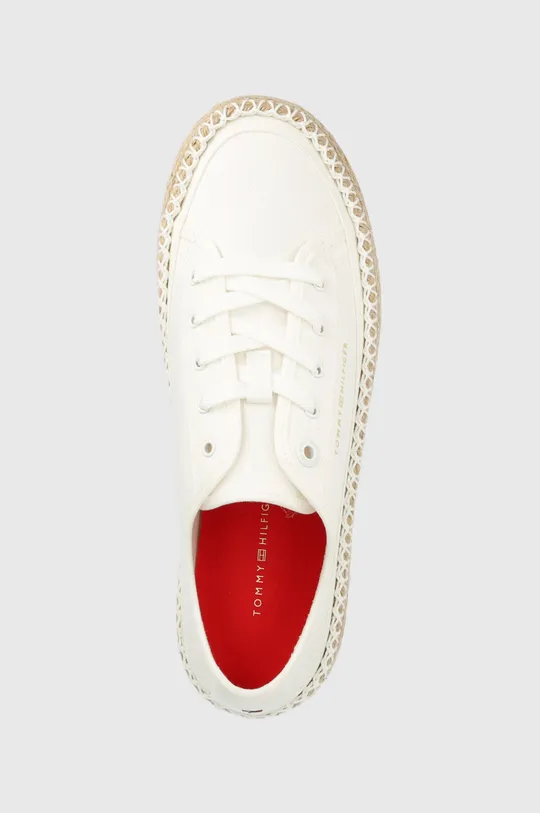 λευκό Πάνινα παπούτσια Tommy Hilfiger ROPE VULC SNEAKER CORPORATE