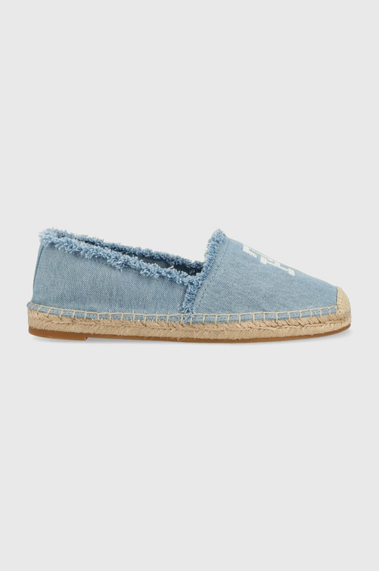 niebieski Tommy Hilfiger espadryle DENIM ESPADRILLE Damski