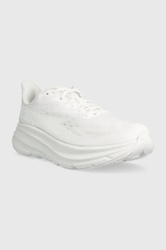 Παπούτσια για τρέξιμο Hoka One One Clifton 9 λευκό