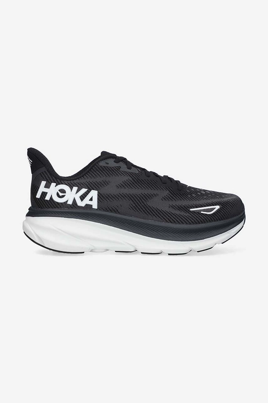 черен Обувки за бягане Hoka One Clifton 9 Жіночий