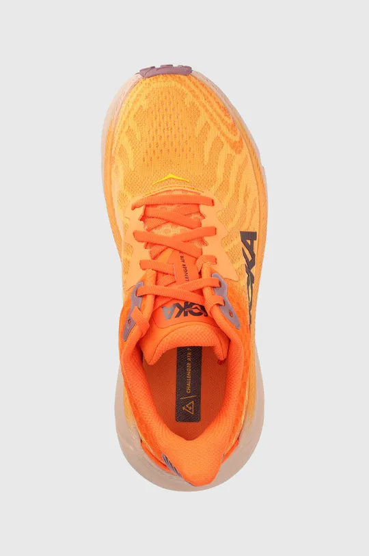 orange Hoka One One running shoes Challenger ATR 7