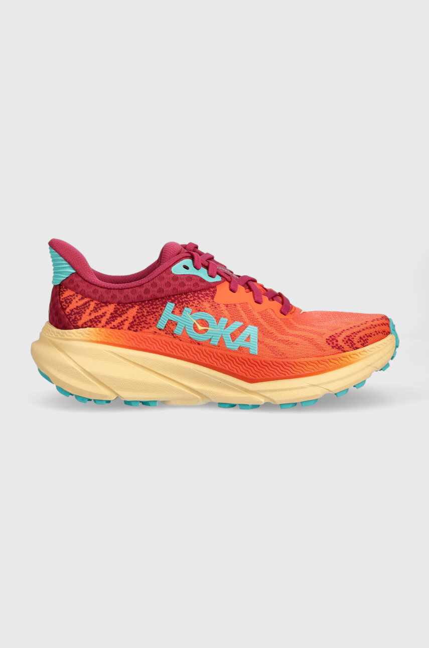 orange Hoka One One running shoes Challenger ATR 7 Women’s