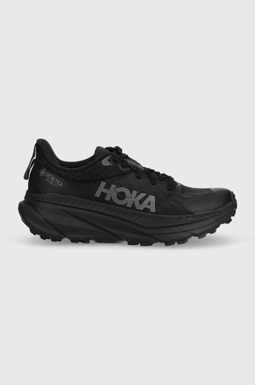 nero Hoka One One scarpe da corsa Challenger ATR 7 GTX Donna