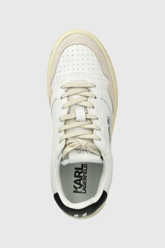 bianco Karl Lagerfeld sneakers in pelle KREW KL
