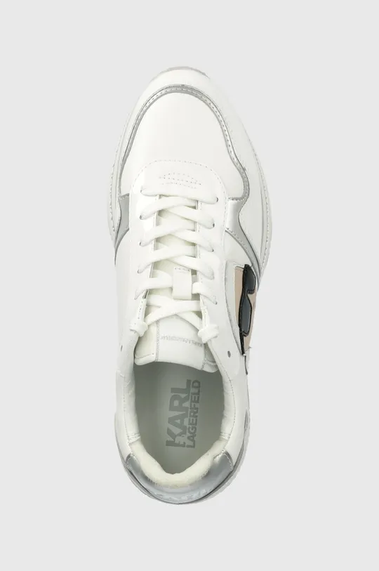 λευκό Δερμάτινα αθλητικά παπούτσια Karl Lagerfeld VELOCITA MAX