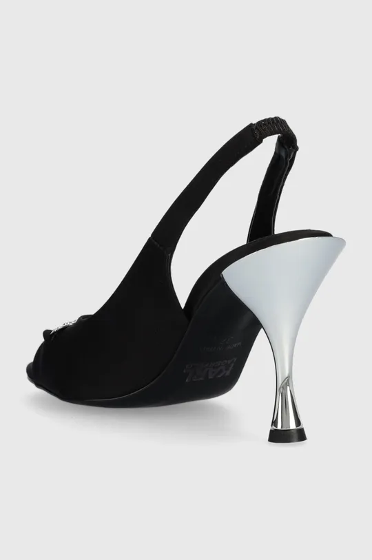 Karl Lagerfeld sandali PANACHE HI Gambale: Materiale tessile Parte interna: Materiale sintetico, Pelle naturale Suola: Materiale sintetico