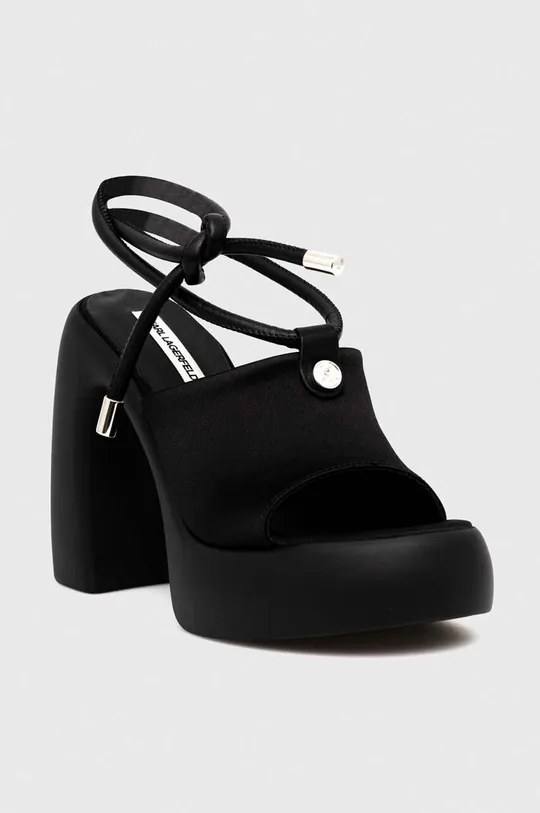 Sandále Karl Lagerfeld ASTRAGON HI čierna