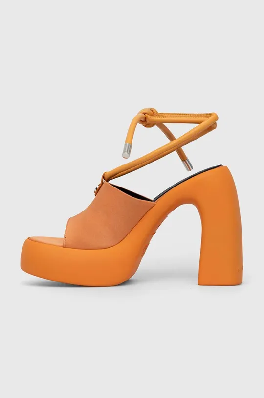 oranžová Sandále Karl Lagerfeld ASTRAGON HI
